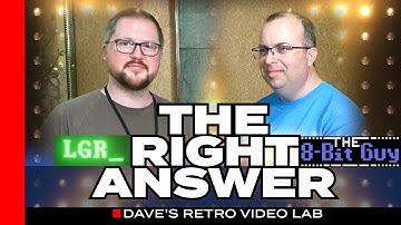 Game Show: THE RIGHT ANSWER: The 8-Bit Guy vs. LGR