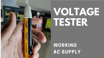 Detect Current in Wire Without even Touching😱😱II Tester For 220VAC II