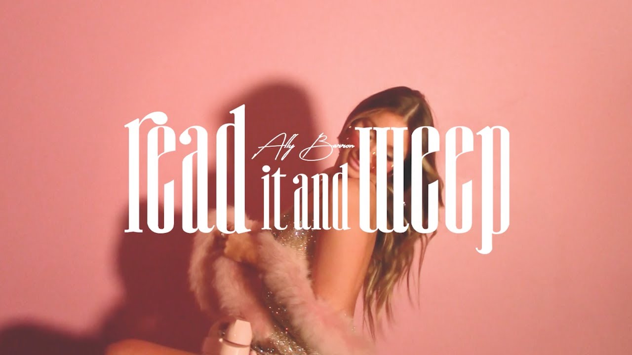 Ally Barron - Read It and Weep (Visualizer)