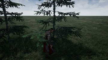 UE4 Testing Tree Cutting