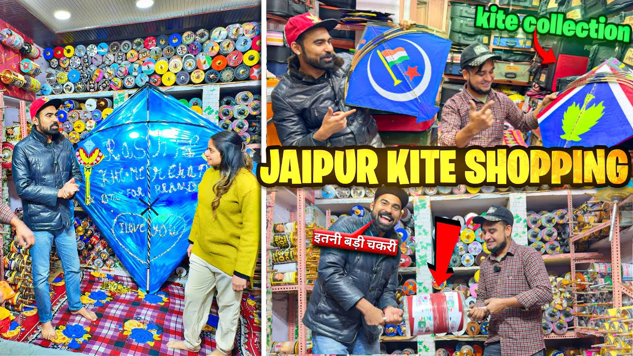 BUYING KITE STASH FOR MAKAR SANKRANTI 2026😱 *Worth ₹1,00,000 IN *JAIPUR*(6TAR MANJHA,MAIDANI PATANG)