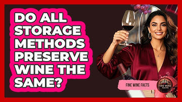 Do All Storage Methods Preserve Wine The Same?
