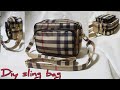 DIY Sling Bag / Sling Bag Pattern /how to sew bags and purses /bag making