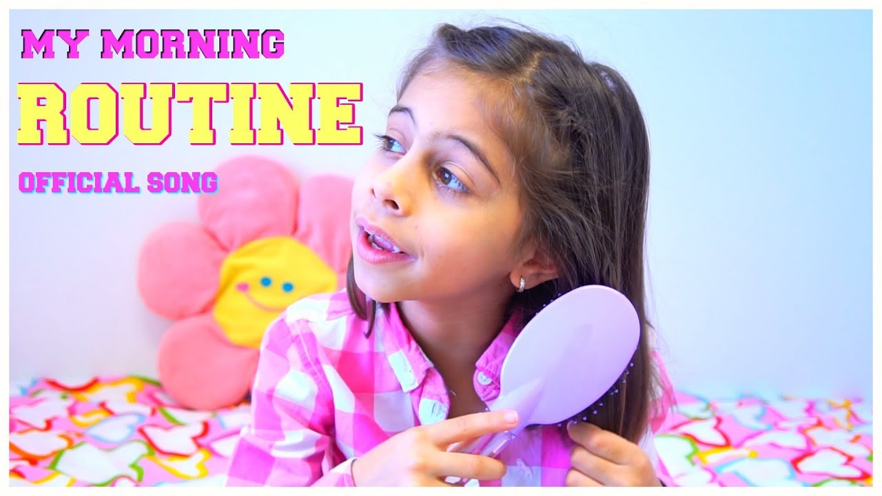 My MORNING ROUTINE Song   Music Video for Children by Kids Learning Songs
