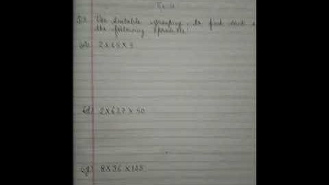 Class 4 Maths Multiplication by suitable grouping