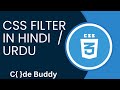 CSS Filter Tutorial in Hindi / Urdu