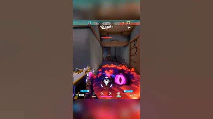 reyna 1 vs 5 ace clutch on abyss #valorant #competitive #reyna #ace #clutch #abyss #valorantclips