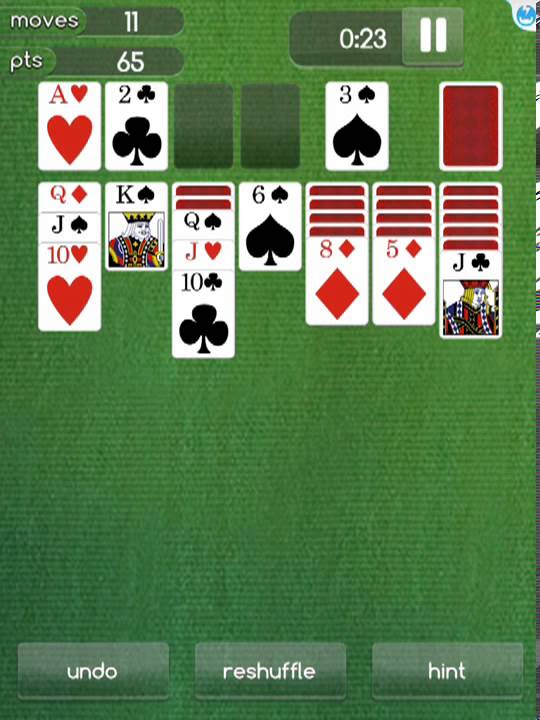 iPhone+iPadアプリ> ゲーム> ソリティア