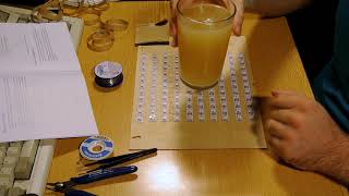 Wordclock mini-Bausatz von build-yours.de