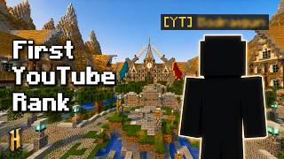 I Found The First Hypixel YouTube Rank