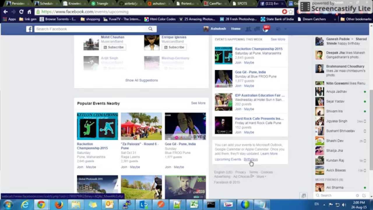 Add Facebook Events To Google Calendar YouTube Add Facebook Events To Google Calendar YouTube