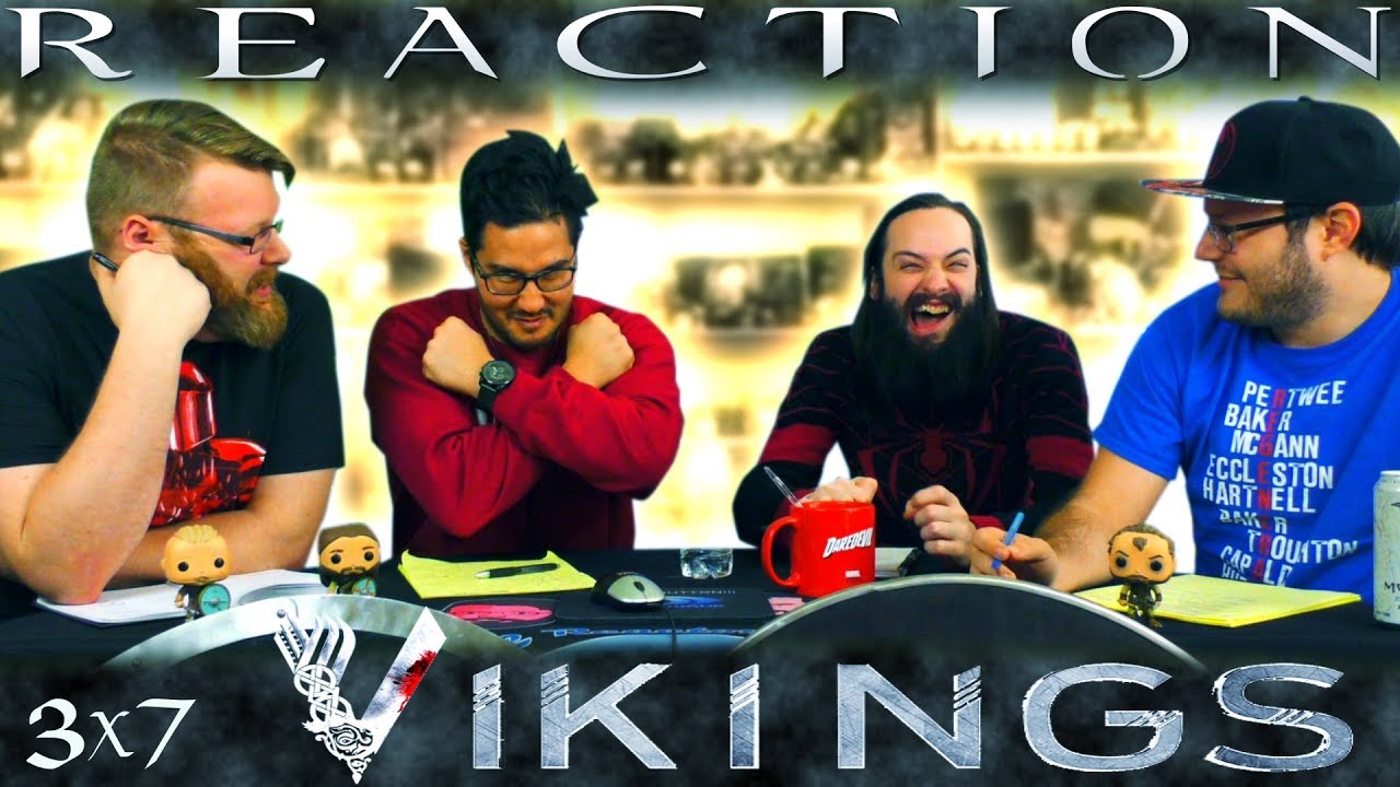 blind wave my hero academia Vikings 3x7 REACTION!!