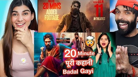 Pushpa 2 Reloaded 20 Minutes Version Explained | Deeksha Sharma