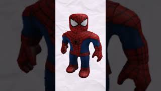 DATO RANDOM DE ROBLOX #3 | EL PAQUETE QUE HUBO DE SPIDERMAN EN ROBLOX ️️