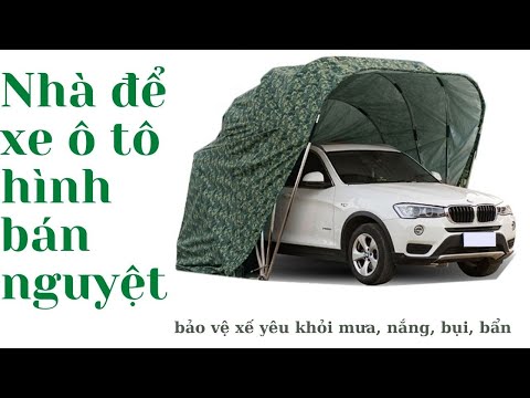 Video Nhà để xe ô tô hình bán nguyệt - mẫu nhà để xe ô tô... - youtube