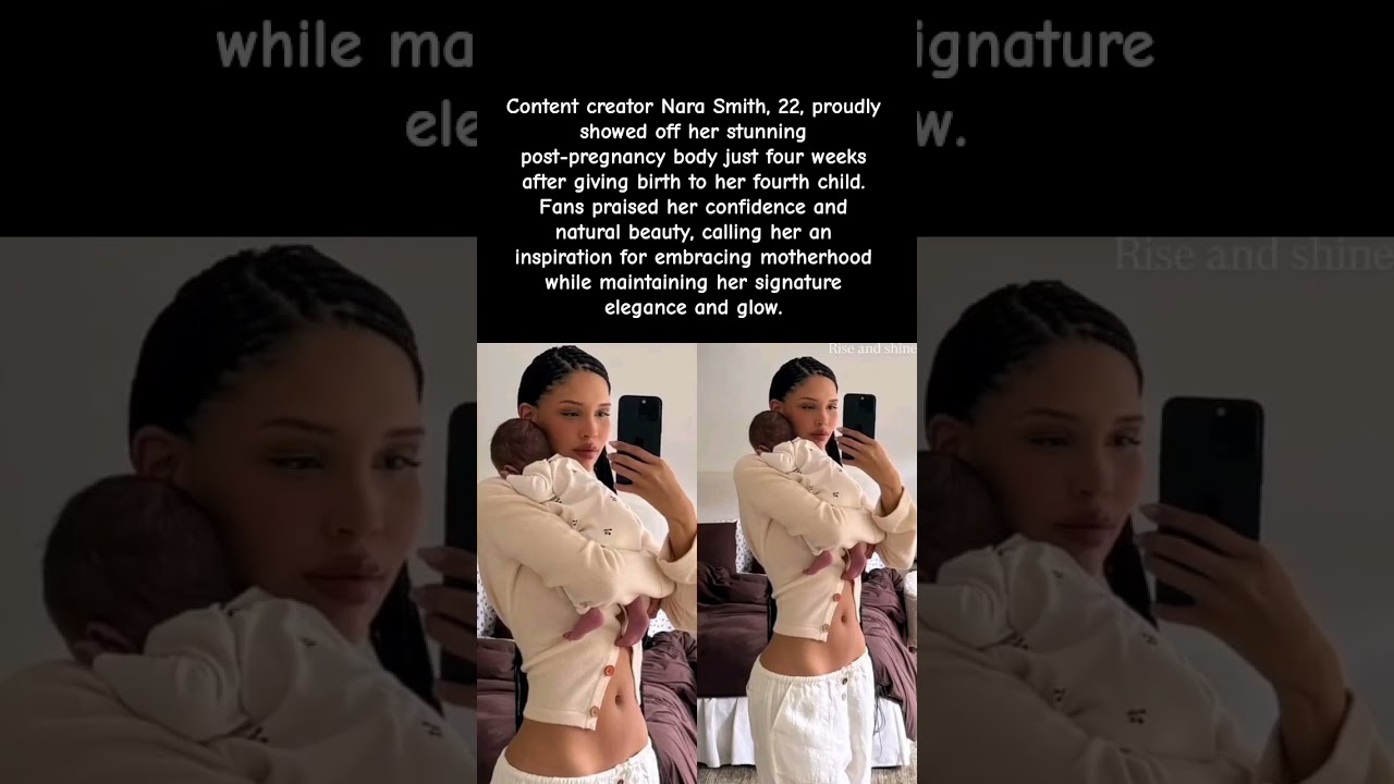 4 Weeks After Baby - Nara Smith Looks Incredible! 