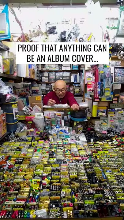 Proof that anything can be an album cover... // #shorts