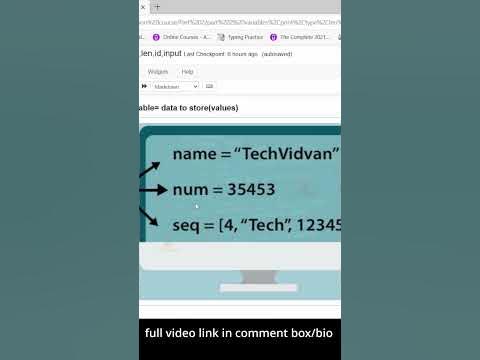 what is variable (3/100) | creating variables in python | rules | # ...