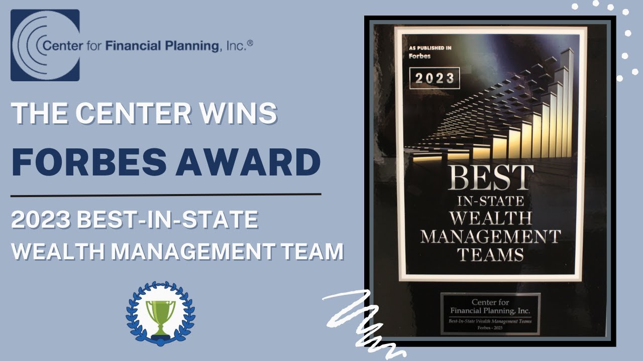 The Center Named a BestinState Wealth Management Team! YouTube