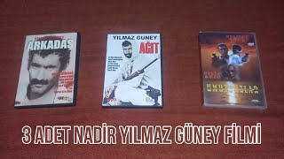 3 Adet Nadir Yılmaz Güney Filmi