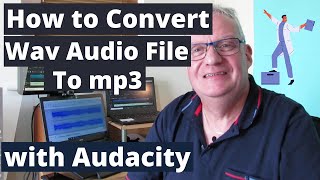How to convert a WAV audio file to mp3 with audacity 2020 screenshot 5