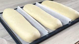 I don't buy bread anymore! Easy bread recipe! Bread in 5 minutes 👌 It will please everyone