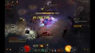Diablo 3 PTR 2.2 T6 HC Whirlwind Barbarian Rift Clear ~2 min @nemhauser