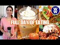 What I Eat In A Day On WW(Weight Watchers) For Goal Weight Maintenance🎃ICED PUMPKIN SPICE LATTE☕