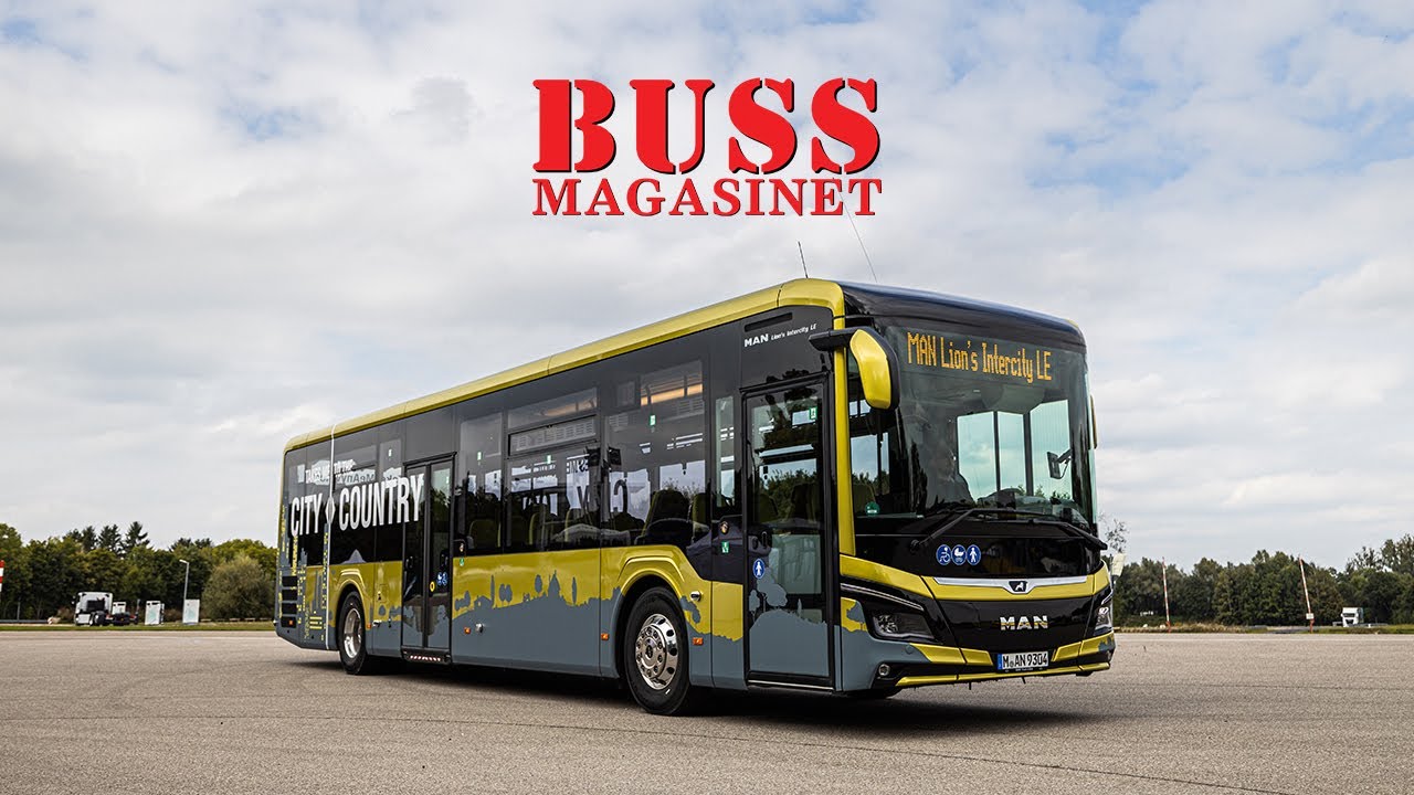 WORLD PREMIERE - MAN Lion's Intercity LE