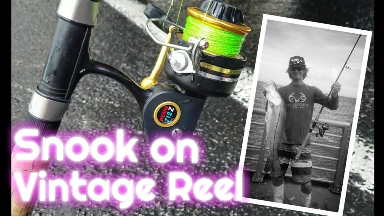 Catching Snook on Vintage Penn Fishing Reel 