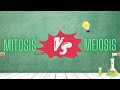 Difference between meiosis and mitosis #viral