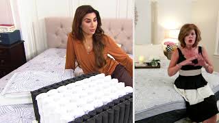 Northern Nights 13" Easton Luxe Eurotop Hybrid Mattress on QVC