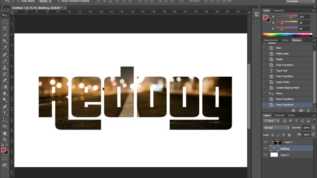 Photoshop felirat Photoshop felirat