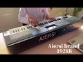 Beethoven fur elise12years chinese boy playing aiersi brand 61 keys electronic organ