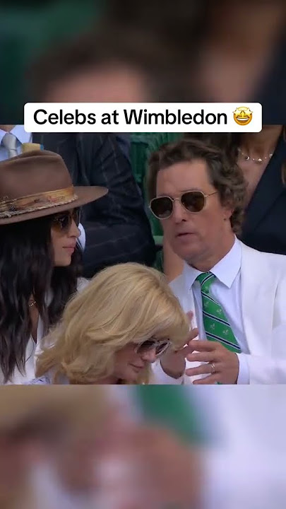 Stars are out at Wimbledon 🎾🔥