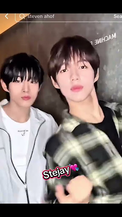 Jl being collected all the members of Ahof in TikTok duo  #ahof #jlgaspar #jl #kpop