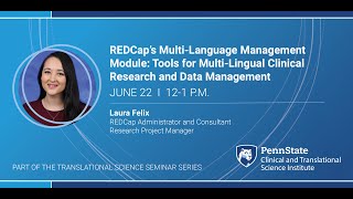 REDCap’s Multi-Language Management Module