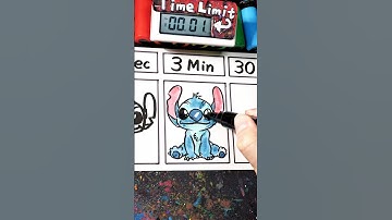 Drawing Stitch 30Sec,3Min,30Min Challenge
