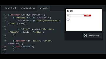 Codecademy: jQuery - Remove What