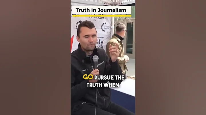 What is  #truth in #journalism  #charliekirk #politics #usa #debate #legacy