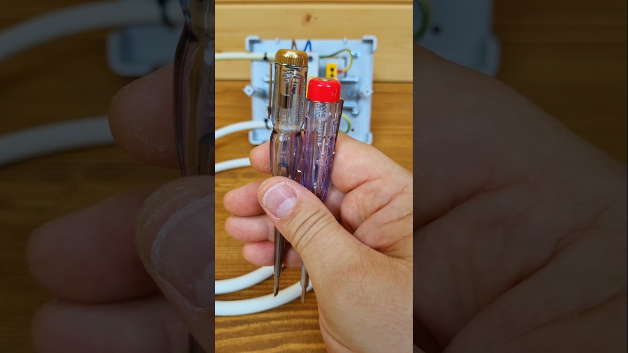 Как определить фазу. Индикаторная отвертка, она же пробник 