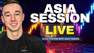 Famous ASIA LIVE DAY TRADING With Jdun | Futures | $NQ & $GC Profile