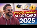 My Oicl Assistant Scorecard 2025-26 !! #oicl #scorecard