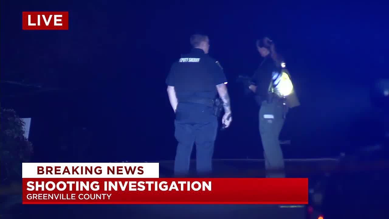 Deputies investigating following shooting in Greenville County - YouTube