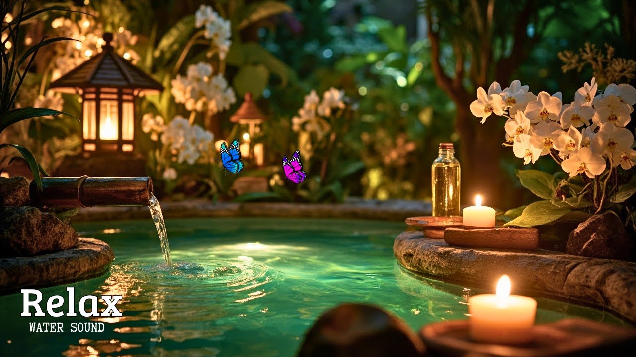 Total Relaxation 🌊 Deep Piano & Water Sounds | Stress Relief, Sleep, Spa & Zen