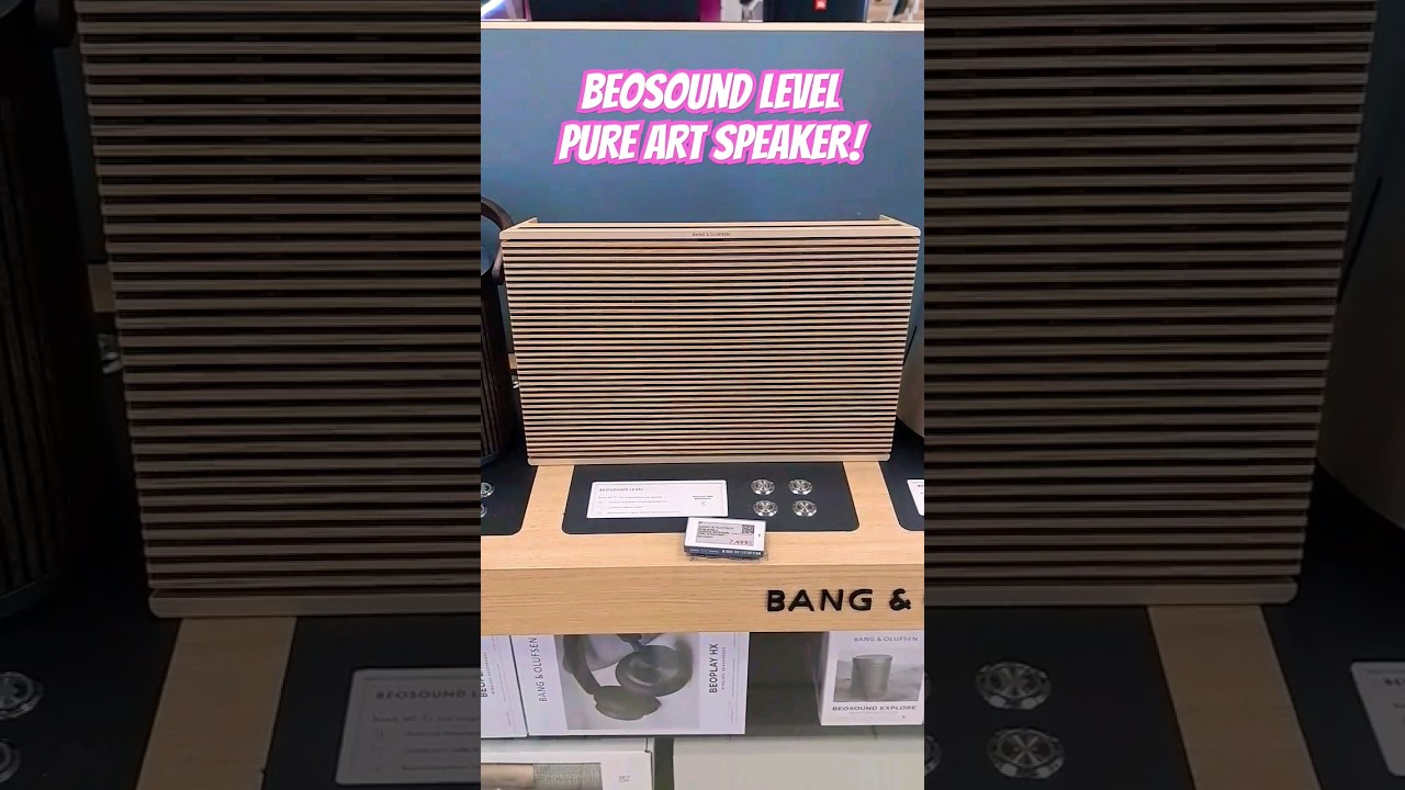 Bang&Olufsen Beosound Level / PURE ART & SOUND COMBINATION!!! 