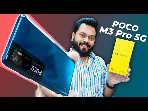 POCO M3 Pro 5G Unboxing And First Impressions Dimensity 700, 90Hz Screen, 48MP Camera & More