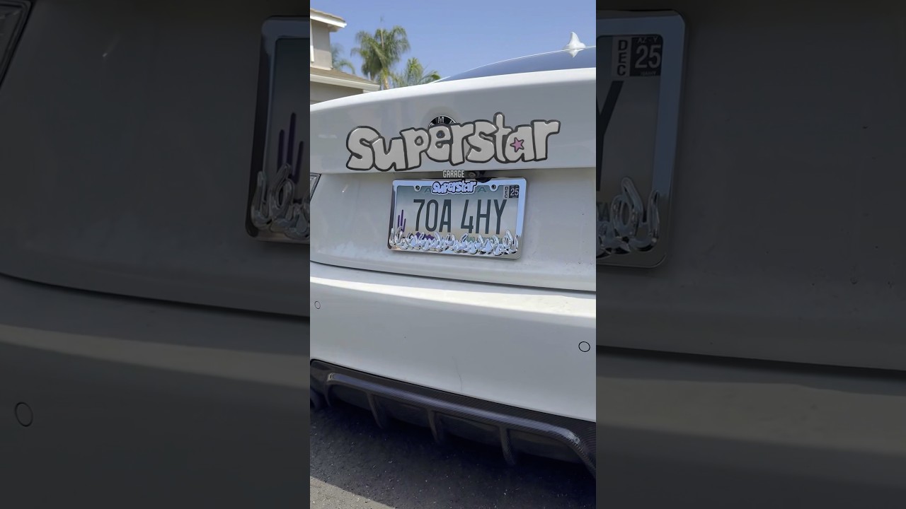 LICENSE PLATE FRAMES AVAILABLE JUNE 7TH 11AM!💫 