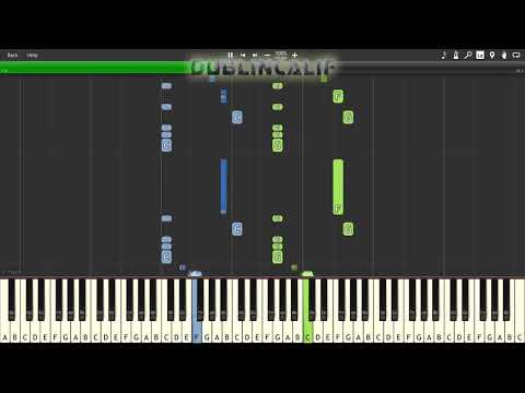 Mega Man X - Zero's Theme Piano Tutorial Synthesia