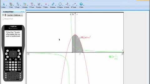 Finding the Area Between Two Curves (Ti-Nspire CAS) AP Calculus AB